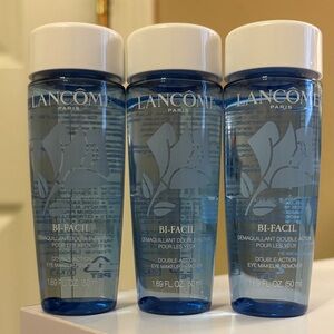 NEW Set Of 3 Lancôme Bi-Facil Double Action Eye Makeup Remover